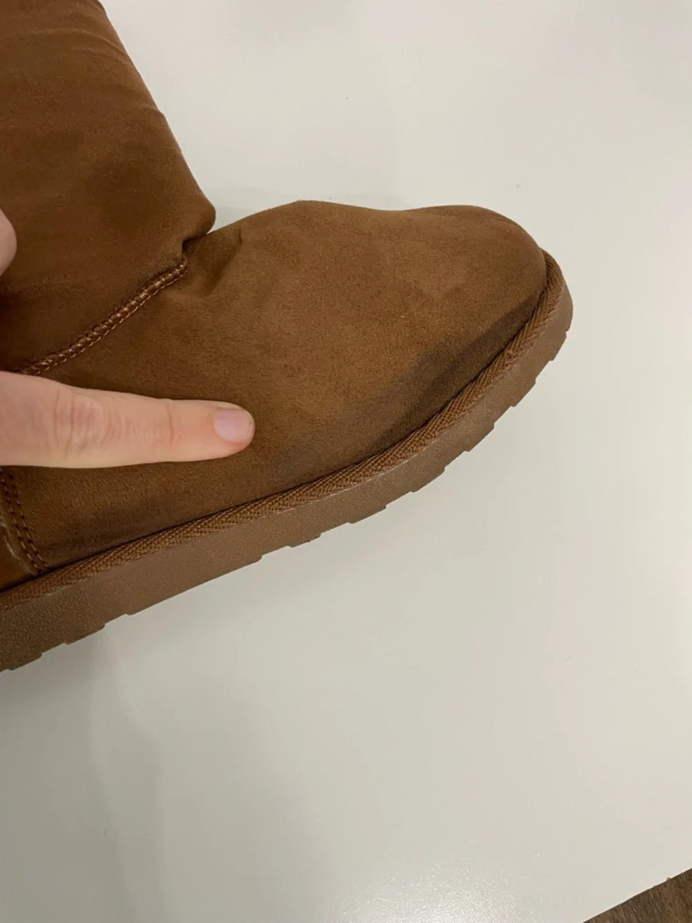 UGG Constantine Suede Shearling Boot, size 9